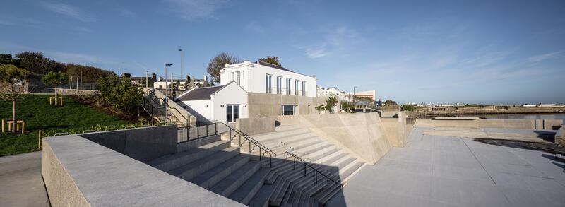 The redeveloped Dun Laoghaire Baths. Photograph: Ste Murray