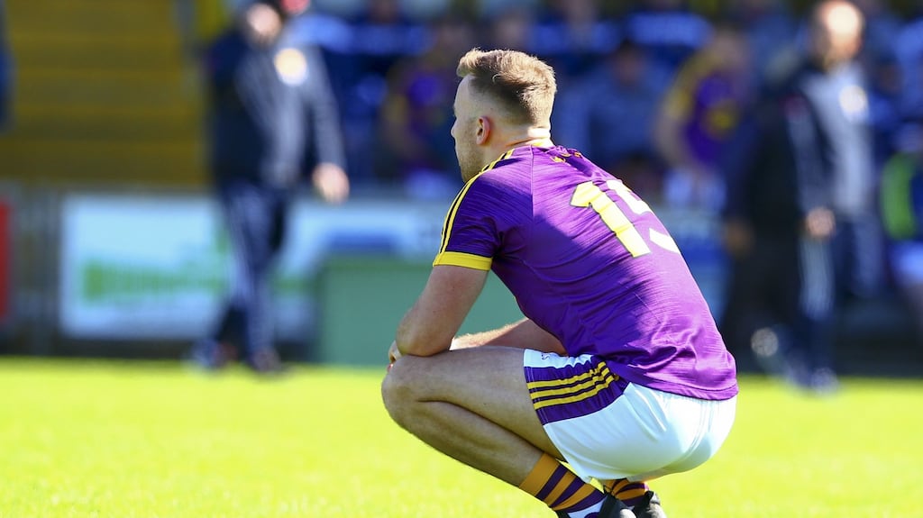 Jonathan Bealin will play no part for the Wexford footballers this year. Photograph: Inpho