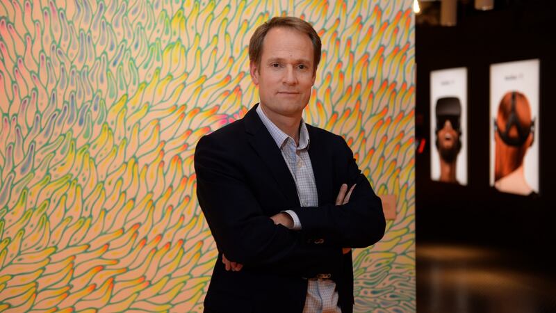 Gareth Lambe: “What people tend to forget is that we’re providing a really useful service to the 2.3 billion people on Facebook.” Photograph: Dara Mac Donaill