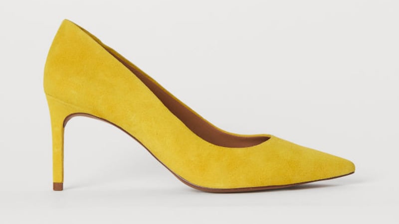 Yellow courts H + M. €49.99