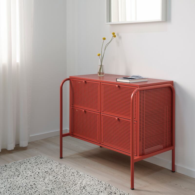 Nikkeby four-drawer chest, €75 Ikea