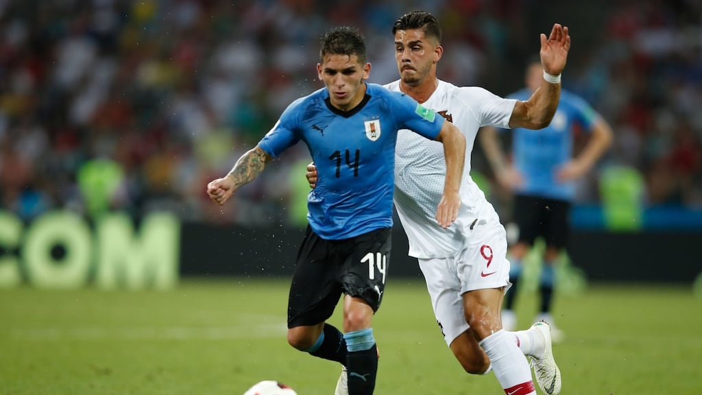 Uruguay’s defensive midfielder Lucas Torreira has signed for Arsenal. Photo: Getty Images