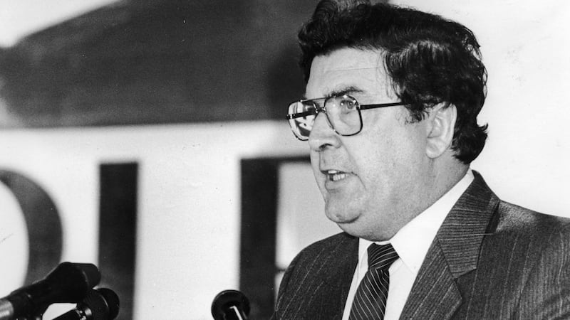 Former SDLP leader John Hume ‘passed away peacefully in the early hours of the morning’, his family said. after a short illness. Photograph: Jack McManus