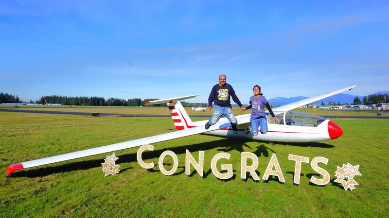“To control an entire aircraft by yourself is an amazing experience,” says Ishitha.