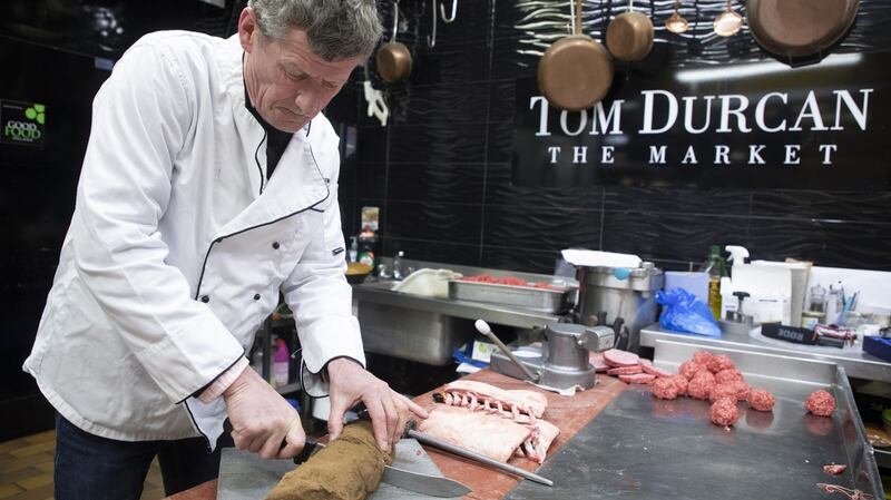 Cork butcher Tom Durcan’s traditional spiced beef.