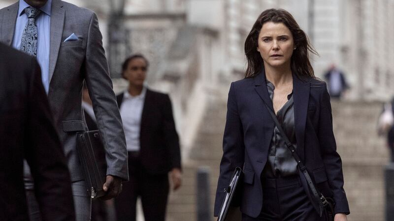Keri Russel as Kate Wyler in The Diplomat. Photgraph: Netflix