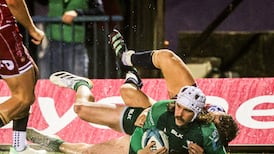 Mack Hansen double helps Connacht to bonus-point win over Scarlets