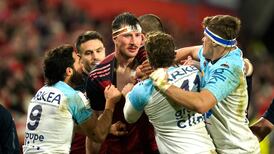 Munster investigating fan’s interaction with Bayonne player during touchline scuffle