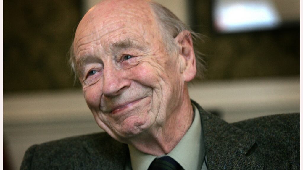William Trevor: “What is important is to take Irish provincialism . . . and to make it universal.” Photograph Brenda Fitzsimons