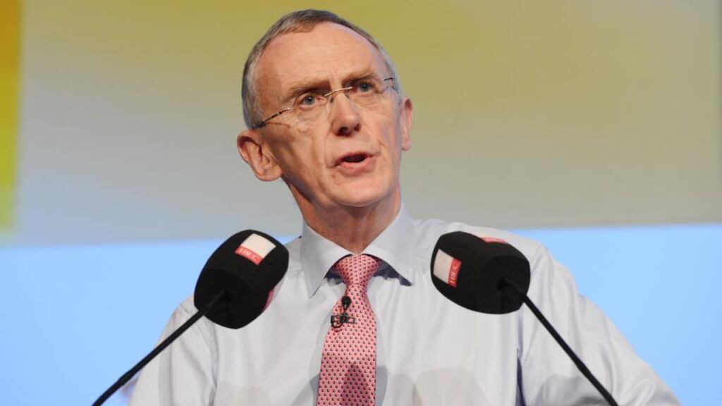 Outgoing Smurfit Kappa chief executive Gary McGann: ‘I don’t want to be a hurler on the ditch.’ Photograph:  Alan Betson