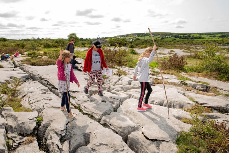 Exploring the Burren during Heritage Week