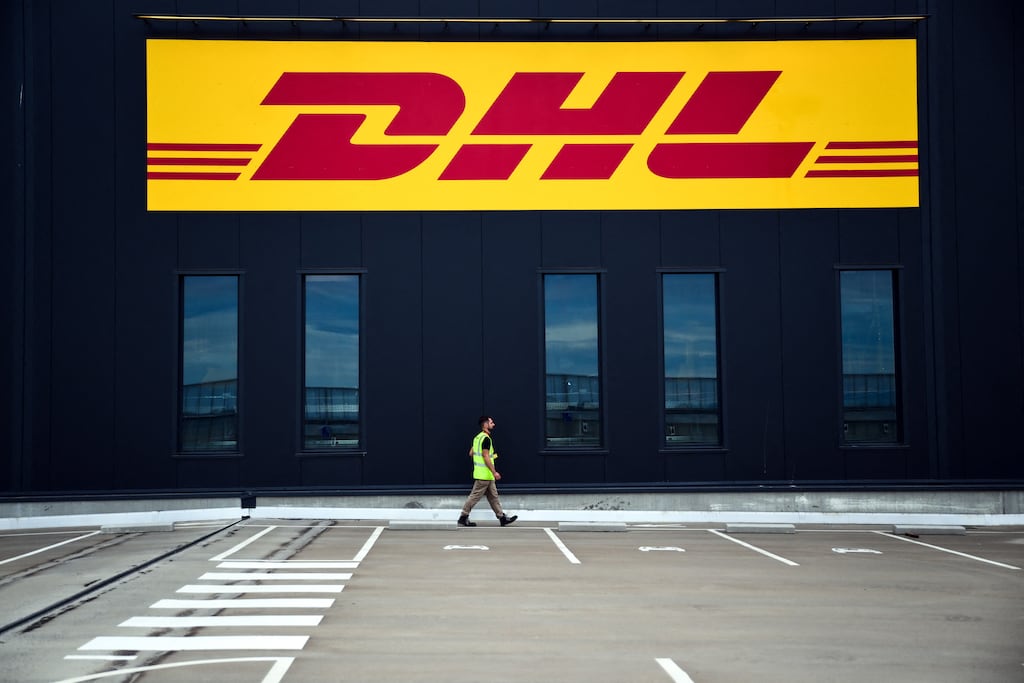 DHL has been ordered to pay a warehouseman almost €18,000 in redundancy. Photograph: Olivier Chassignole / AFP via Getty Images