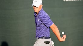 Jordan Spieth digs in to make the cut in Florida