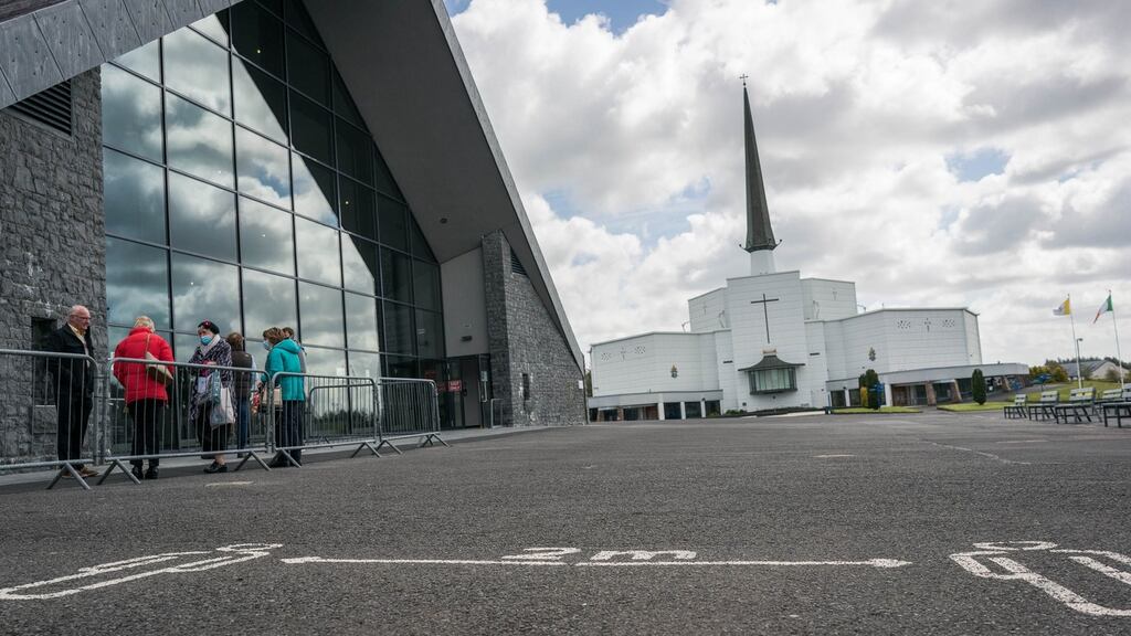 Parish Priest Fr Richard Gibbons said ‘once we can safely gather again at Knock Shrine, a full programme will be announced’. File photograph: Keith Heneghan