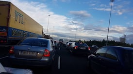 M50 northbound reopens at Red Cow after five car crash