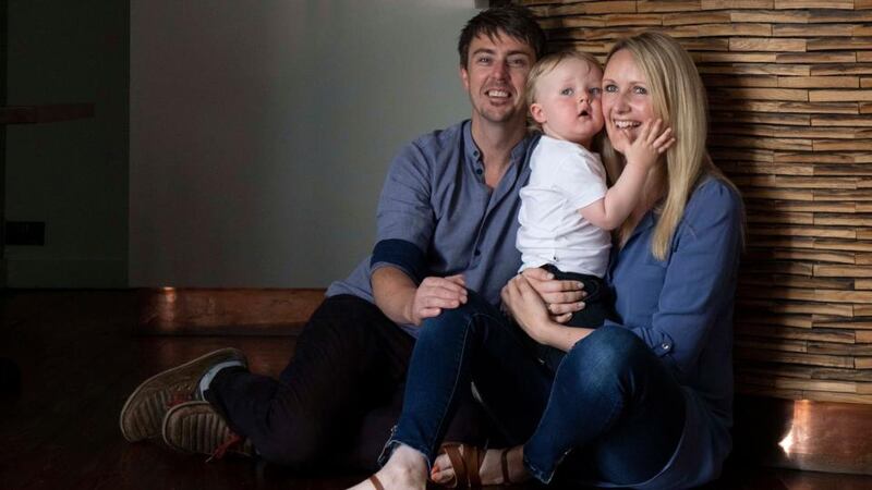 Kevin and Réidín Aherne, Sage restaurant and deli, in Midleton, and their son Cuan