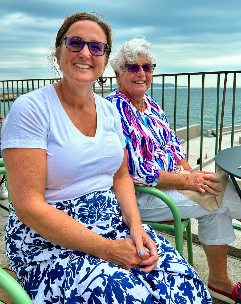 Michelle Walshe with her mother Ann Walshe: Michelle Walshe says she was 'scarred' by the admission process on her mother’s first day at Belmont House.