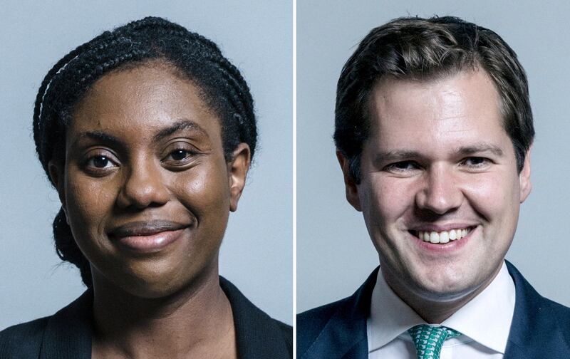 Kemi Badenoch and Robert Jenrick will go head-to-head for the Conservative Party leadership contest. Photograph: PA