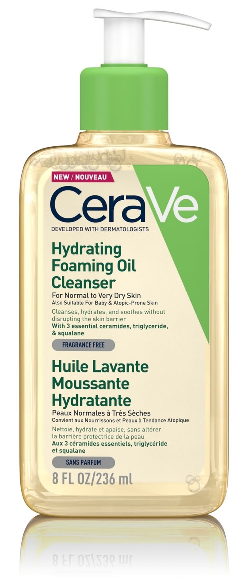 Cerave Hydrating Foaming Oil Cleanser, €14