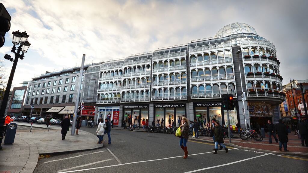 Stephen’s Green Shopping Centre has potential for office or residential uses to compliment its retail. Photograph: Alan Betson