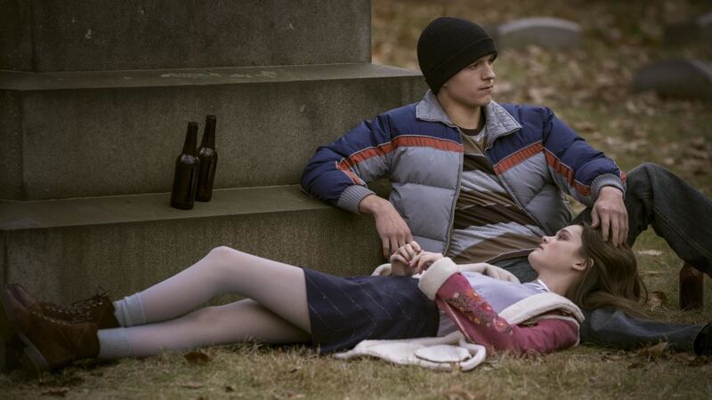 Tom Holland and Ciara Bravo in Cherry