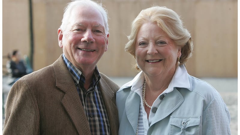 Gay Byrne and Kathleen Watkins were married for more than 50 years. Photograph: Alan Betson