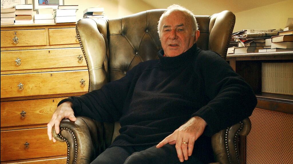Clive James at home in 2002. Photograph: Andy Butterton/PA Wire