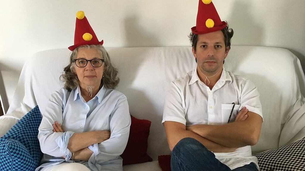 Maira Kalman and her son Alex Kalman: “We are all rather tidy. I love routine and ritual.”