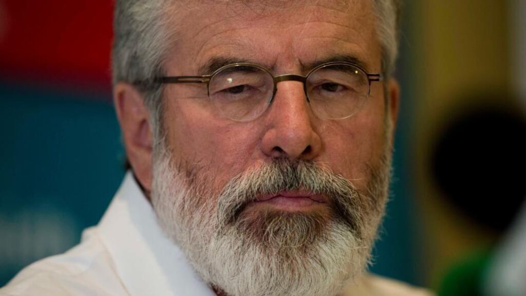 Sinn Fein leader Gerry Adams: Moody’s are not ruling out the prospect of Sinn Féin in government