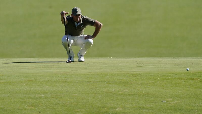 Rory McIlroy shot a fine second round of 66 at Augusta. Photograph: Tannen Maury/EPA