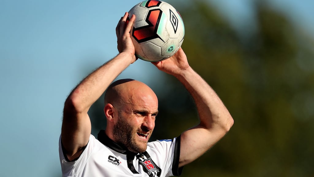 Dundalk’s Alan Keane: “I didn’t think for a minute a few months back when I was playing GAA that I’d end up involved in a title decider with Dundalk last week.” Photograph: Ryan Byrne/INPHO