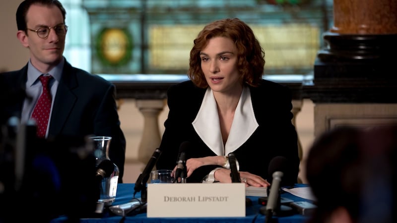 Rachel Weisz as historian Deborah Lipstadt in Denial