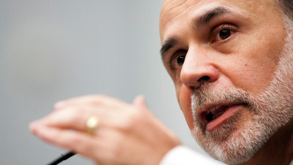 The uptick in US prices fits in with Fed chairman Ben Bernanke’s views that the low inflation was temporary.