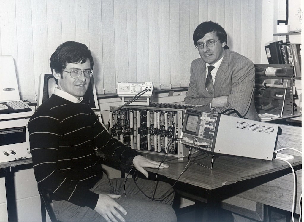 Eoin Sugrue (left) and Denis Sugrue. Photograph: UL Digital Library