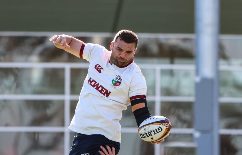Tadhg Beirne during a Lions training session at Xavier College in Melbourne on Thursday. Photograph: Billy Stickland/Inpho