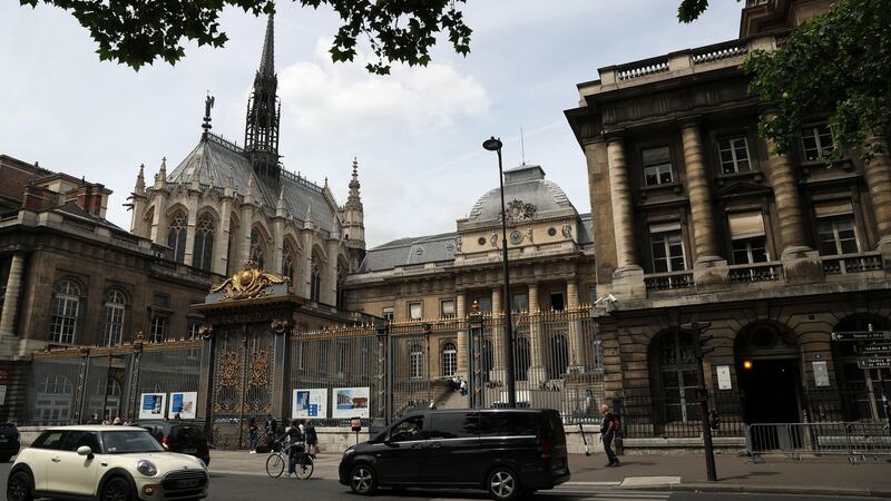 The Palais de Justice de Paris, where Ian Bailey was this week convicted of the 1996 murder of Sophie Toscan du Plantier. Photograph: Steve Parsons/PA Wire