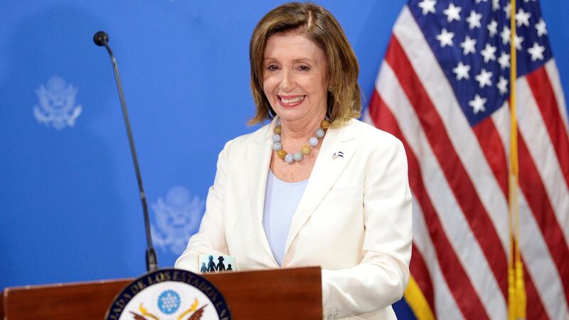 US speaker of the house Nancy Pelosi said that, whatever form Brexit takes, it ‘cannot be allowed to imperil the Good Friday Agreement’. File photograph: Reuters