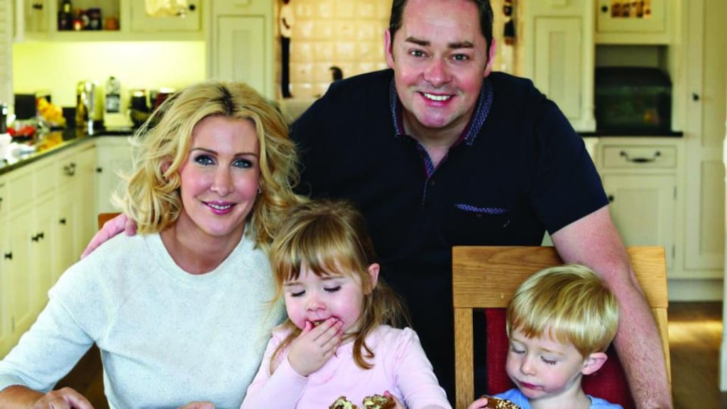 Neven and his wife Amelda with their three-year-old twins Lucia and Connor, who are bigs fans of fruit, fish, spaghetti and mild cheeses.
