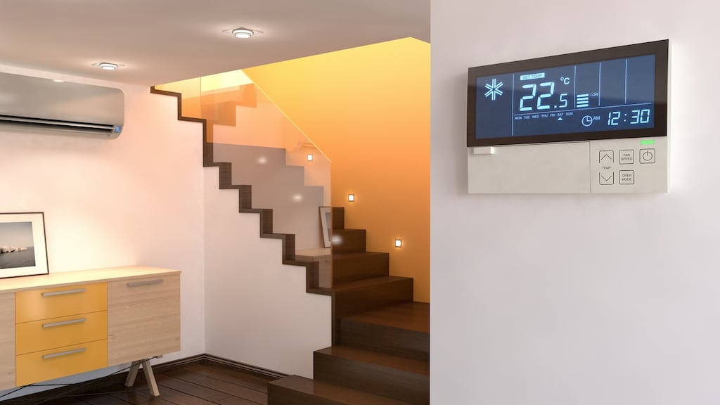 A house control panel which improves  energy efficiency