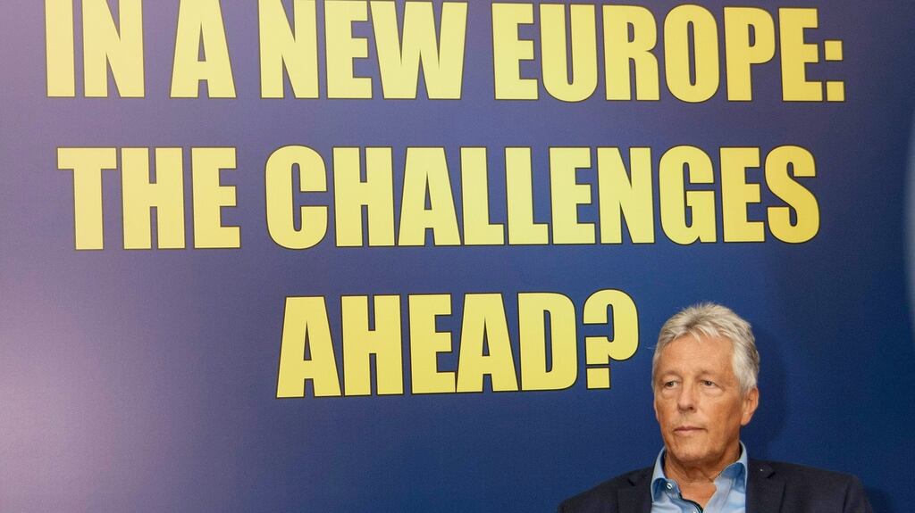 Former first minister Peter Robinson at the MacGill Summer School in Glenties. Photograph: North West Newspix