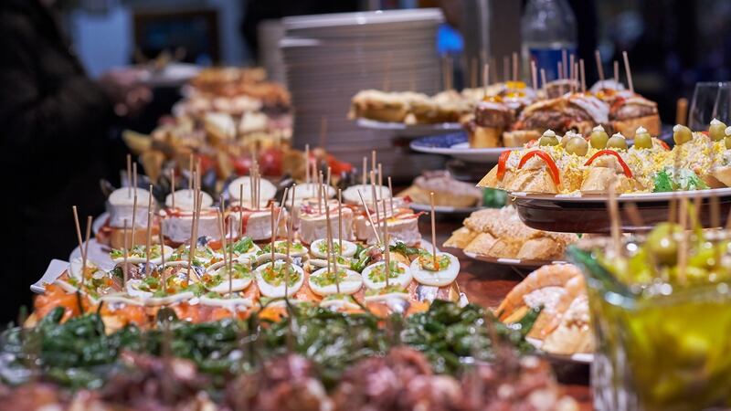 Pintxos are everywhere in San Sebastian. Photograph: iStock