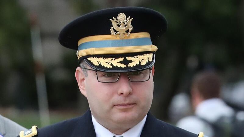 Alexander Vindman listened in on the phone call at the heart of the impeachment inquiry. Photograph: Mark Wilson/Getty Images