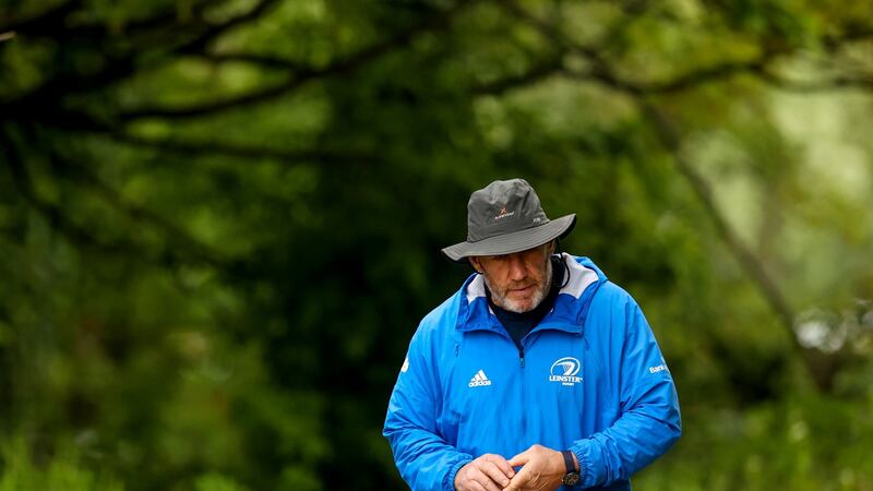 Leinster forwards coach Robin McBryde expects a step-up in challenge against Toulouse in next Saturday’s semi-final. Photograph: Ben Brady/Inpho