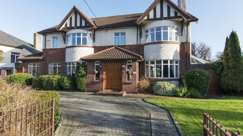 51 Rathfarnham Park: a double-fronted detached house on a corner site