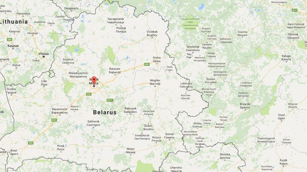 Police said the chainsaw and the hammer had been hidden in a guitar case which the man was carrying. Photograph: Googlemaps