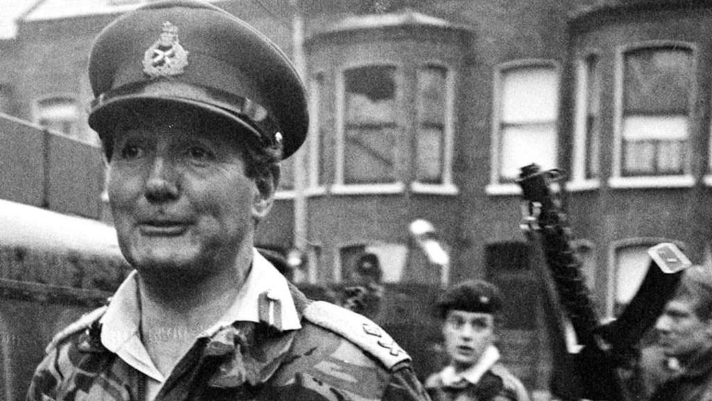 Gen Sir Robert Ford: Commander of Land Forces in Northern Ireland on January 30th, 1972, when soldiers of the Parachute Regiment shot dead 13 civilians in Derry. Photograph: PA Photo