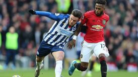 Brighton’s Aaron Connolly to undergo scan on Monday