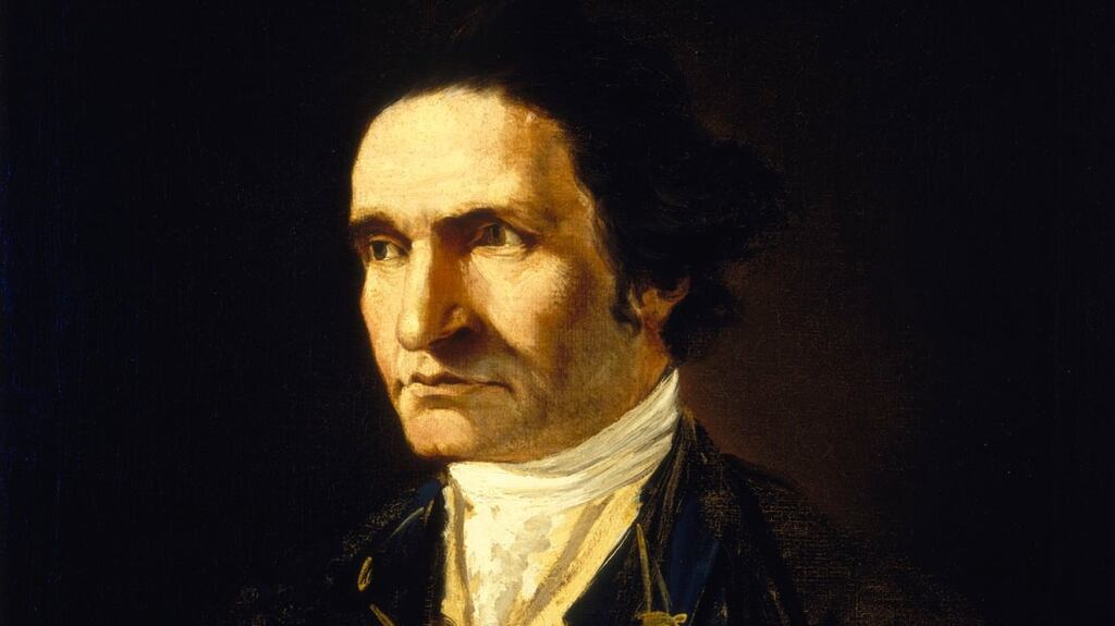 The portrait of Capt James Cook, which may have been painted in England before Cook departed on his last voyage in July 1776