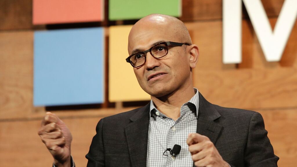 Microsoft chief executive Satya Nadella sees AI as a crucial part of the company’s future