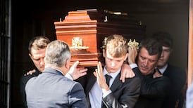 Roy Keane’s father Mossie had charm and quick wit, funeral hears